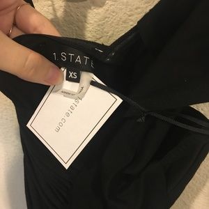 1. State Dresses - NWT 1. State black one shoulder dress 1. State Dresses - NWT 1. State black one shoulder dress